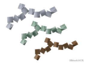 Sims 3 — ShinoKCRS3LivingMinimalistWallight by ShinoKCR — Origamilight by Ramon Esteve