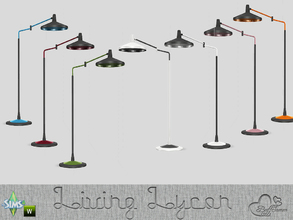 Sims 4 — Lycon Living Floorlamp by BuffSumm — Lycon Living! This stands for modernity, clear shapes and rich colors.