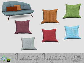 Sims 4 — Living Lycon Pillow For Loveseat One by BuffSumm — Lycon Living! This stands for modernity, clear shapes and