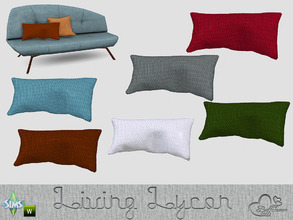 Sims 4 — Living Lycon Pillow For Loveseat Two by BuffSumm — Lycon Living! This stands for modernity, clear shapes and
