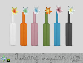 Sims 4 — Lycon Living Vase One by BuffSumm — Lycon Living! This stands for modernity, clear shapes and rich colors.