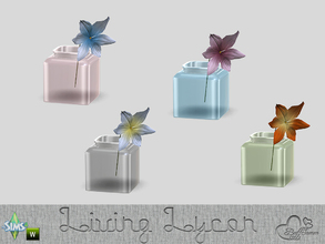 Sims 4 — Lycon Living Vase Three Glas by BuffSumm — Lycon Living! This stands for modernity, clear shapes and rich