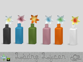 Sims 4 — Living Lycon Vase Two by BuffSumm — Lycon Living! This stands for modernity, clear shapes and rich colors.