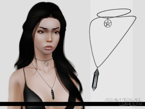 Sims 3 — LeahLillith Accalia Necklace by Leah_Lillith — Accalia Necklace 4 recolorable areas hope you'll enjoy^^