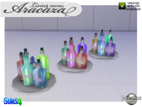 Sims 4 — Aracaza deco jug and tray by jomsims — Aracaza deco jug and tray