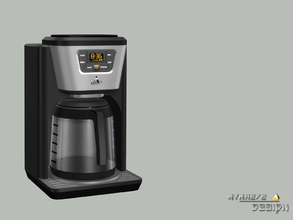 Sims 4 — Altara Coffee Maker by NynaeveDesign — Altara Kitchen Appliances - Coffee Maker Located in: Appliances - Small