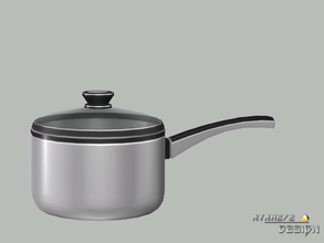Sims 4 — Altara Sauce Pan by NynaeveDesign — Altara Kitchen Appliances - Sauce Pan Located in: Decor - Clutter Decor