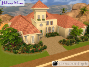 Sims 4 — Holdwyn Manor - Meditarranean Elegance by permanentgrin — This gorgeous single floor Mediterranean styled home