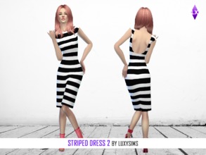 Sims 4 —  by LuxySims3 — 4 Swatches NEW MESH INCLUDED Age appropiate: adult, teen, young adult and elder. Outfit type: