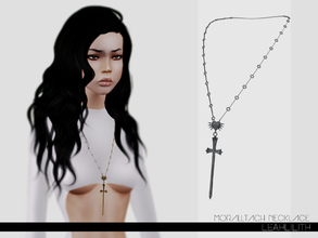 Sims 3 — LeahLillith Moralltach Necklace by Leah_Lillith — Moralltach Necklace fully recolorable hope you'll enjoy^^