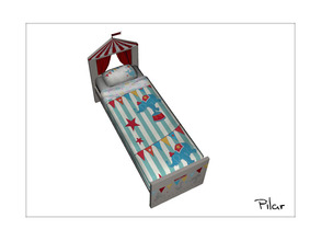 Sims 3 — Circus BedSingle by Pilar — Creado por Pilar