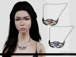 Sims 3 — LeahLillith Nyx Necklace by Leah_Lillith — Nyx Necklace hope you'll enjoy^^