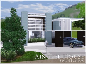 Sims 3 — Aintree by aloleng — A 3 bedroom house with 2 large toilet and bath. Pool, spacious kitchen, office space,