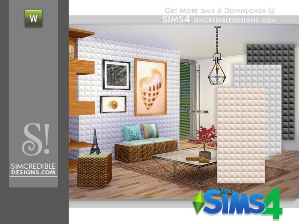 Sims 4 — That's the Spirit - Walls *Small* by SIMcredible! — by SIMcredibledesigns.com available at TSR