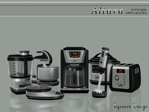 Sims 3 — Altara Kitchen Appliances by NynaeveDesign — Whether your sim is a rising baking star or sees himself as a