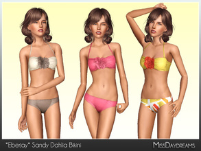 Sims 3 — *Eberjay* Sandy Dahlia Bikini by MissDaydreams — *Eberjay* Sandy Dahlia Bikini is a lovely looking swimsuit. It