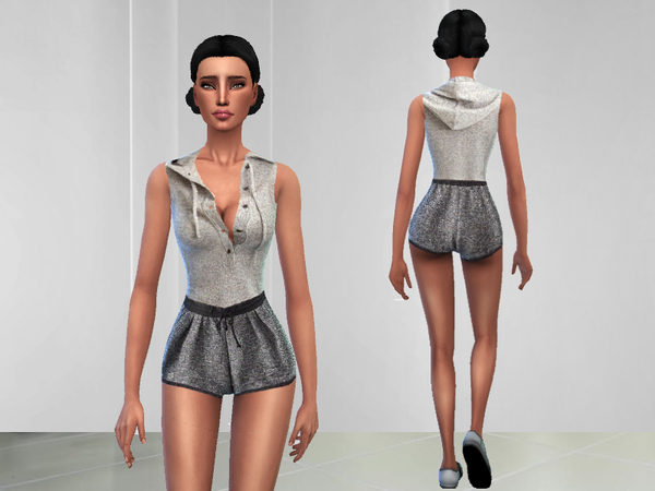 Sims 4 — Sporty Outfit by Puresim — A casual sporty outfit :) -HQ texture for a realistic look -Standalone item