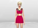 Sims 4 — Fleur Criss Cross Chemise by McLayneSims — Standalone item No recoloring Please don't upload my works to any