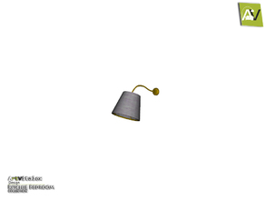 Sims 3 — Ritchie Wall Lamp by ArtVitalex — - Ritchie Wall Lamp - ArtVitalex@TSR, Jun 2015