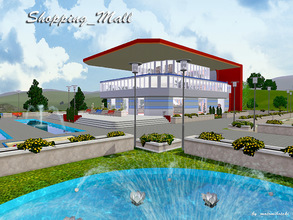 Sims 3 — Shopping_Mall by matomibotaki — Do you like shopping, so this is the right way for your sims to go. Big shopping
