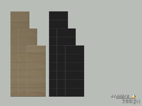 Sims 4 — Altara Pallet Wall by NynaeveDesign — Altara Build Set - Pallet Wall Located in: Build - Wall Patterns - Siding