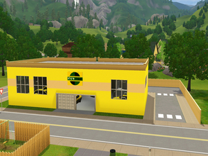 Sims 3 — Taxi Company by Mark_Richman — Going to work just got more interesting, in this new fresh Taxi Company. Lot