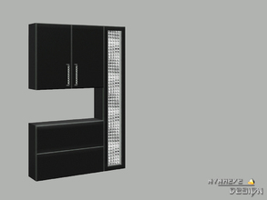 Sims 3 — Altara Server by NynaeveDesign — A stylish alternative to built-in cabinetry, the Altara Server organizes,