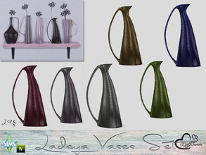 Sims 4 — Ladeya Vases Miniset Vase 04 by BuffSumm — Part of the *Vases Ladeya Miniset*
