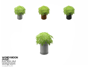 Sims 4 — Niobium Plant by wondymoon — - Niobium Living - Plant - Wondymoon|TSR - Jun'2015
