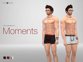 Sims 4 — Moments - MoonCCs Underwear Recolor by MoonCCs — Make your hot moments more sexy. This new male underwear makes