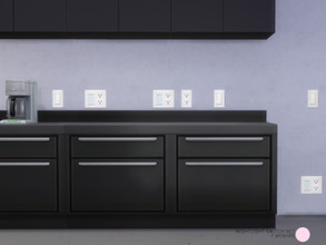 Sims 4 — Nightlight Switch Set by DOT — Nightlight Switch Set Lights. Modern and Contemporary Lighting for every room in