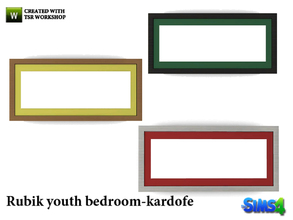 Sims 4 — kardofe_Daisy Master bedroom_Mirror by kardofe — Mirror in three different textures