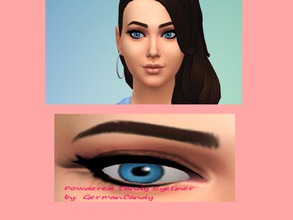 Sims 4 — GermanCandy's Eyeline and False Eylashes by GermanCandy — Includes a Winged Eyeliner with painted on Eyelashes.