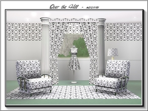 Sims 3 — Over the Hill_marcorse by marcorse — Geometric pattern: geometric abstract of circle shapes and dots rolling up