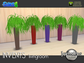 Sims 4 — invents floor plant by jomsims — invents floor plant