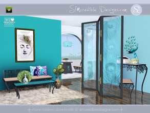 Sims 3 — We love Peacock by SIMcredible! — We LOVE peacock. Now available also for sims3 players which will be able to
