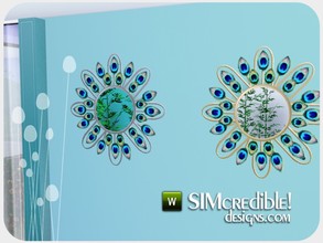 Sims 3 — We love peacock - Mirror by SIMcredible! — by SIMcredibledesigns.com available at TSR