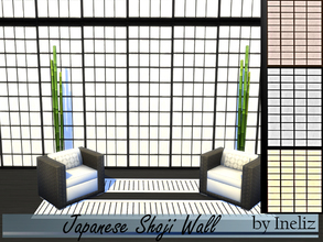 Sims 4 — Japanese Shoji Wall by Ineliz — The best and most relaxing spa is the one that brings peace to the soul just