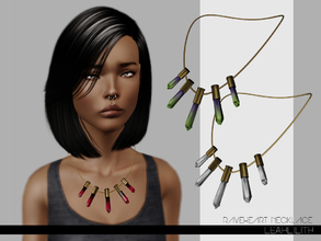 Sims 3 — LeahLilith Raveheart Necklace by Leah_Lillith — Raveheart Necklace recolorable metal parts hope you will like