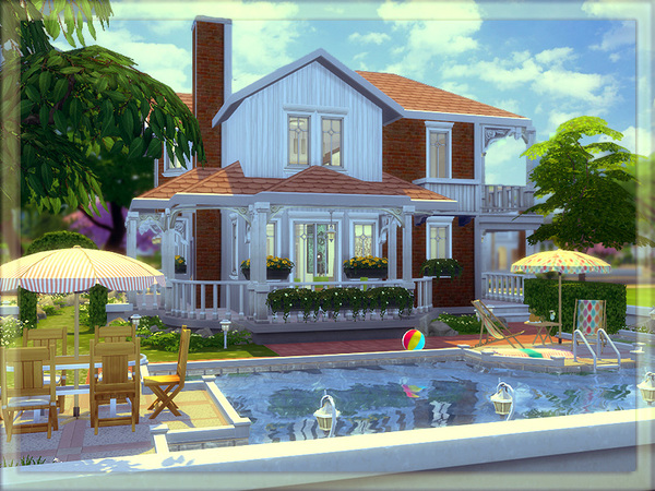 Sims 4 — V | 11 - |Fully Furnished| by vidia — This house is for you painter simmies. :D It is a fully furnished house.