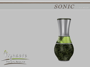 Sims 4 — Sonic Vase V2 by NynaeveDesign — Sonic Living Room - Vase V2 Located in: Decor - Clutter Price: 160 Tiles: