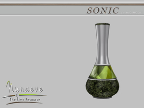 Sims 4 — Sonic Vase V3 by NynaeveDesign — Sonic Living Room - Vase V3 Located in: Decor - Clutter Price: 160 Tiles: