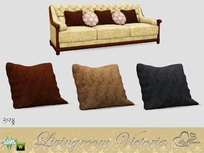Sims 4 — Victoria Living Pillow by BuffSumm — Part of the *Livingroom Victoria* Set! Created by BuffSumm @ TSR