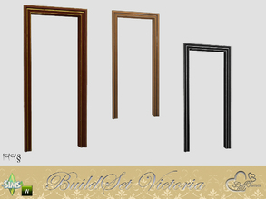 Sims 4 — Victoria Arched Door 1x1 by BuffSumm — Part of the *BuildSet Victoria*! Created by BuffSumm @ TSR