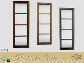 Sims 4 — Victoria Full Window 1x1 by BuffSumm — Part of the *BuildSet Victoria*! Created by BuffSumm @ TSR