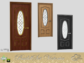 Sims 4 — Victoria Single Door by BuffSumm — Part of the *BuildSet Victoria*! Created by BuffSumm @ TSR