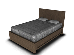 Sims 3 — Dover Bedroom Double Bed by MarcusSims912 — by MarcusSims91 Dover Bedroom Set