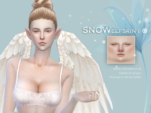 Sims 4 — S-Club ts4 Snow Elf skintones all-age II by S-Club — This time, we work on a lot of detail and color for the new