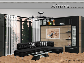 Sims 3 — Altara Living Room by NynaeveDesign — Compact and clean lines design, a contemporary living room for your sims.