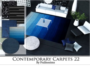 Sims 3 — Contemporary Carpets 22 by Pralinesims — By Pralinesims